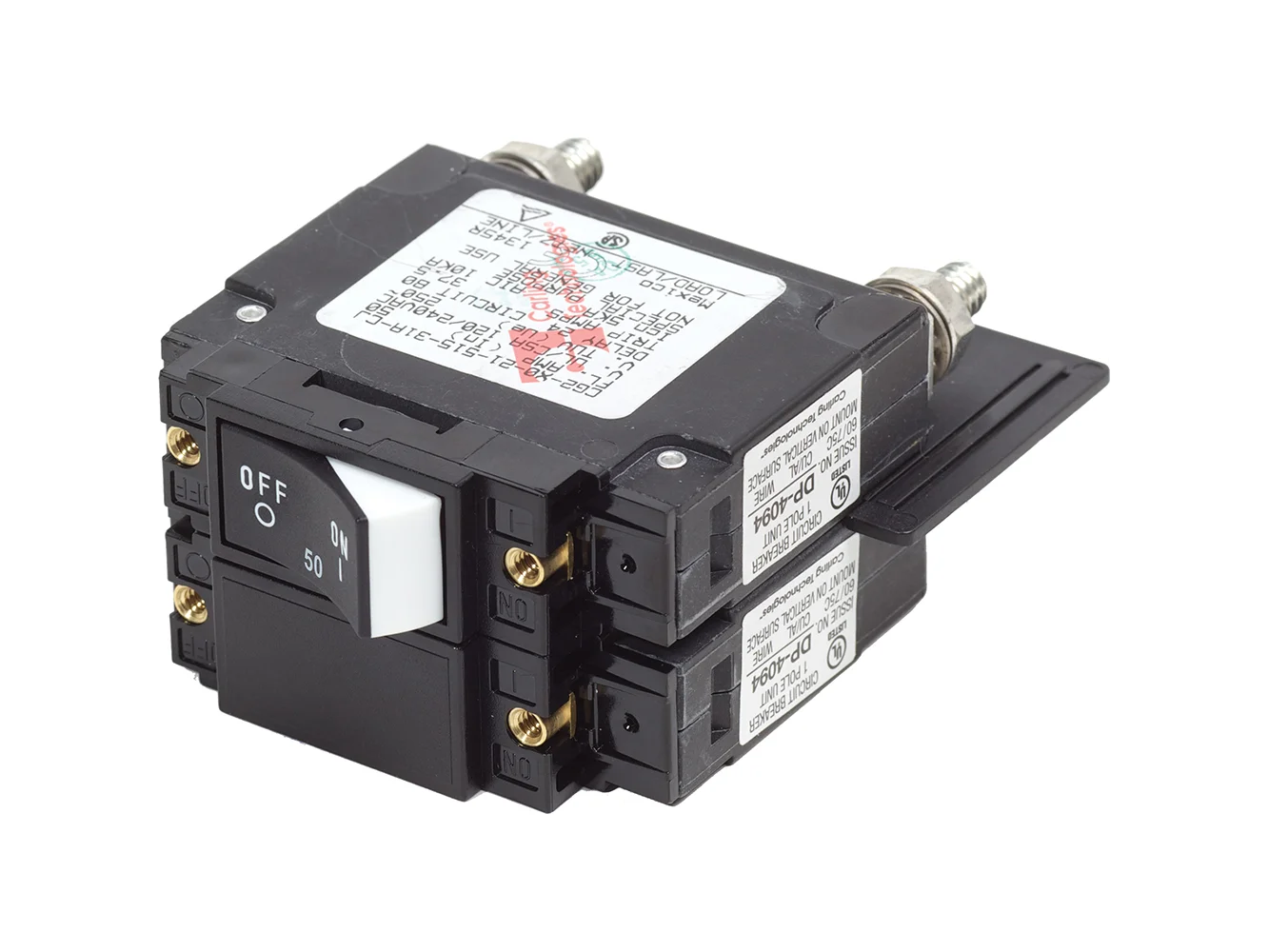 Blue Sea 7467 UL-489 Circuit Breaker - 50A Raised Rocker
