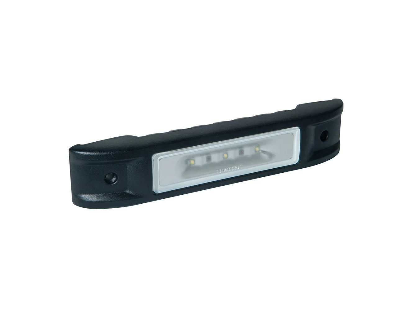 Lumitec Ibiza LED Engine Room Light - Non-Dimming White - Black Finish