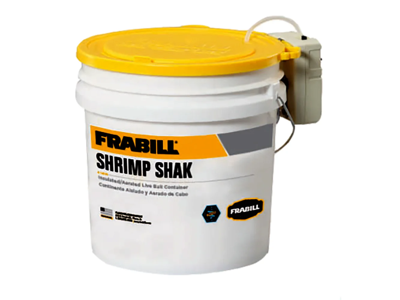 Frabill Shrimp Shak Bait Holder - 4.25 Gallons w/Aerator