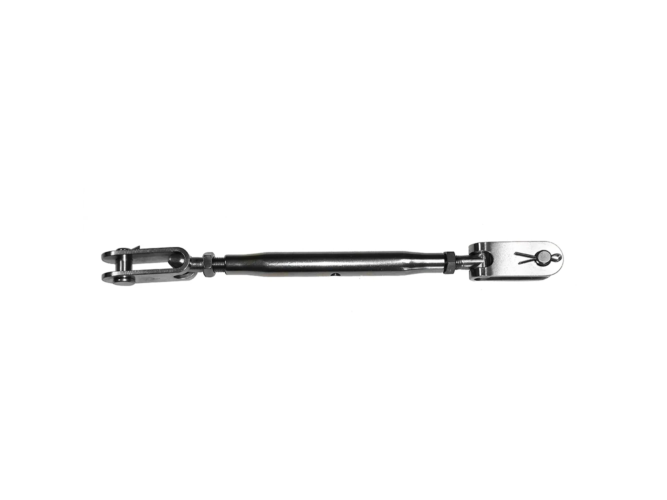 C. Sherman Johnson Jaw/Jaw Tubular Turnbuckle T-Style 3/8-24 Thread