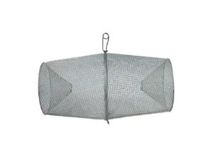 Frabill Torpedo Trap - Galvanized Minnow Trap - 10" x 9.75" x 9"