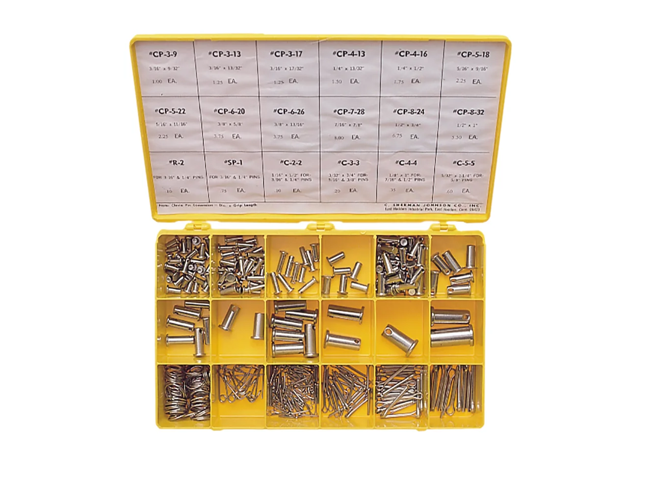 C. Sherman Johnson Cotter, Ring & Clevis Pin Parts Kit