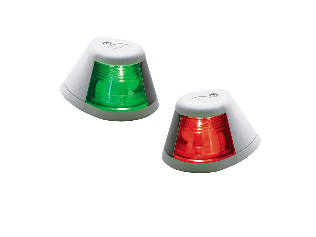 Perko 12V Side Lights - Pair - Horizontal Mount - White