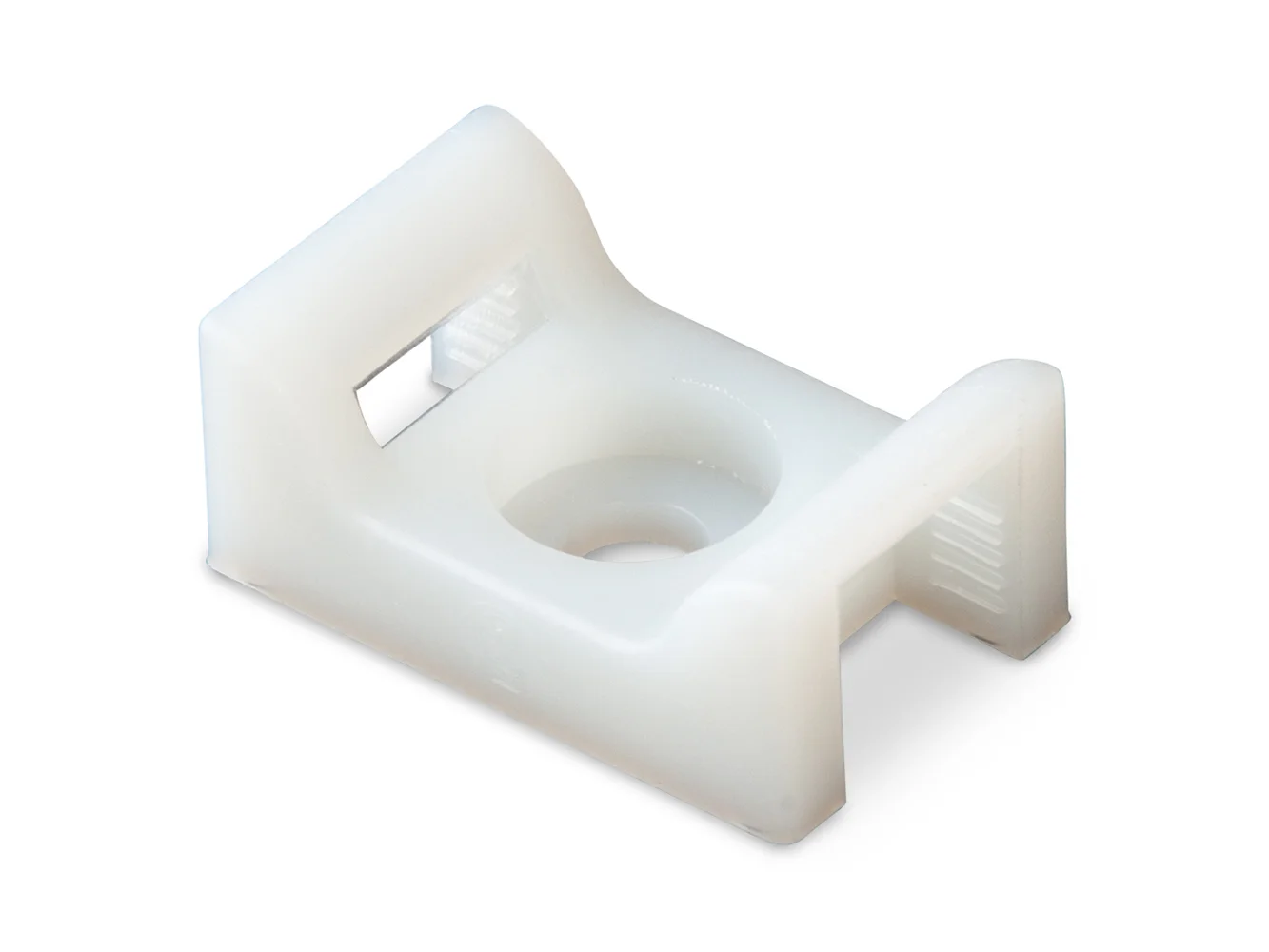 Ancor Cable Tie Mount - Natural - #8 Screw - 100 Pieces Per Bag