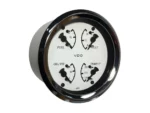 VDO Cockpit Marine 85mm (3-3/8") 4 in 1 Gauge - White Dial/Bezel