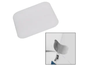 Megaware ScuffBuster&trade; Standard - 5.75" x 4.5" - Solid Bowguard - 22G - Stainless Steel