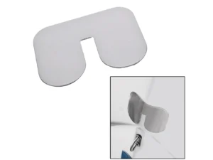 Megaware ScuffBuster&trade; Standard with Notch - 5.75" x 4.5" - Notched Bowguard - 22G - Stainless Steel