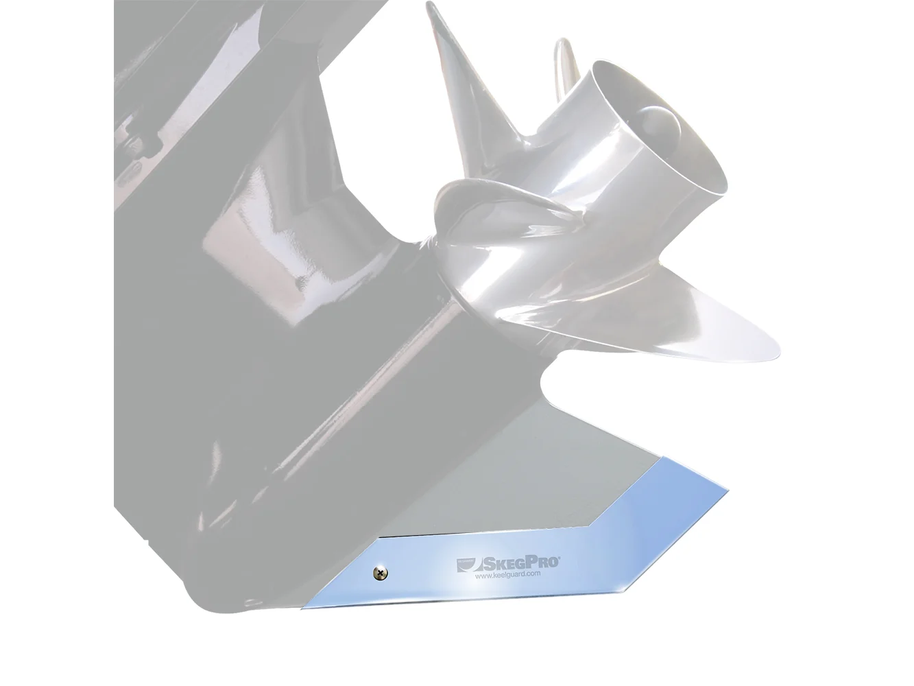 Megaware SkegPro® 02667 Stainless Steel Skeg Protector