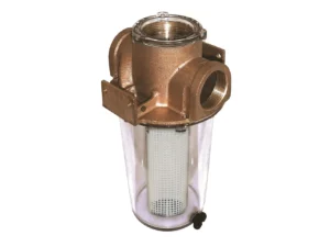 GROCO ARG-500 Series 1/2" Raw Water Strainer w/Non-Metallic Plastic Basket