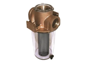 GROCO ARG-1000 Series 1" Raw Water Strainer w/Monel Basket