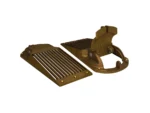 GROCO Bronze Slotted Hull Scoop Strainer w/Access Door f/Up to 1-1/4" Thru Hull