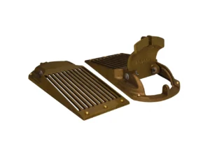 GROCO Bronze Slotted Hull Scoop Strainer w/Access Door f/Up to 1-1/4" Thru Hull