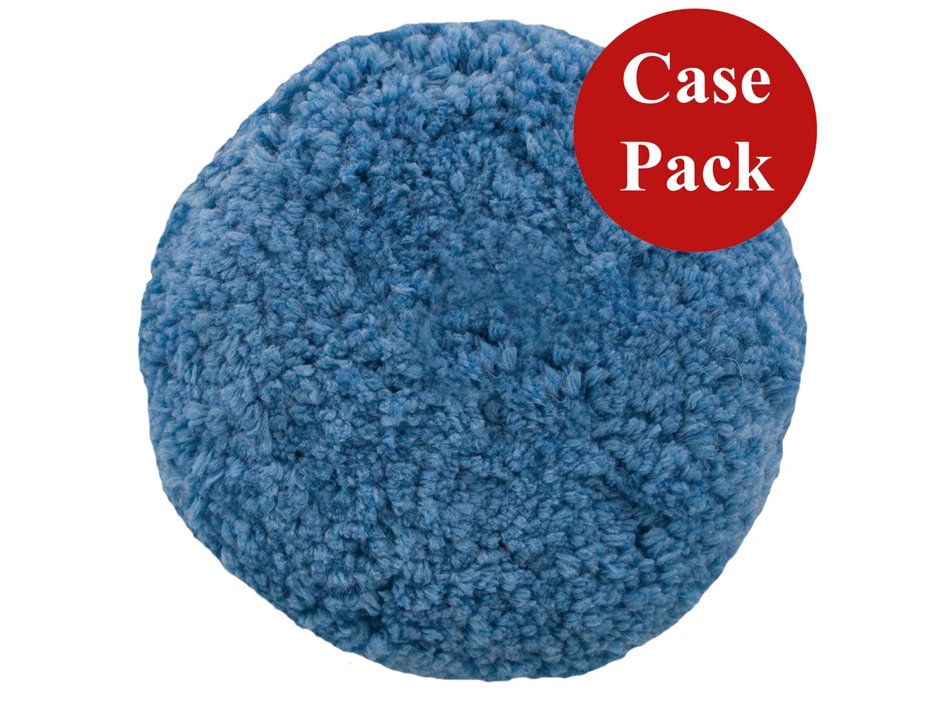 Presta Rotary Blended Wool Buffing Pad - Blue Soft Polish - *Case of 12*