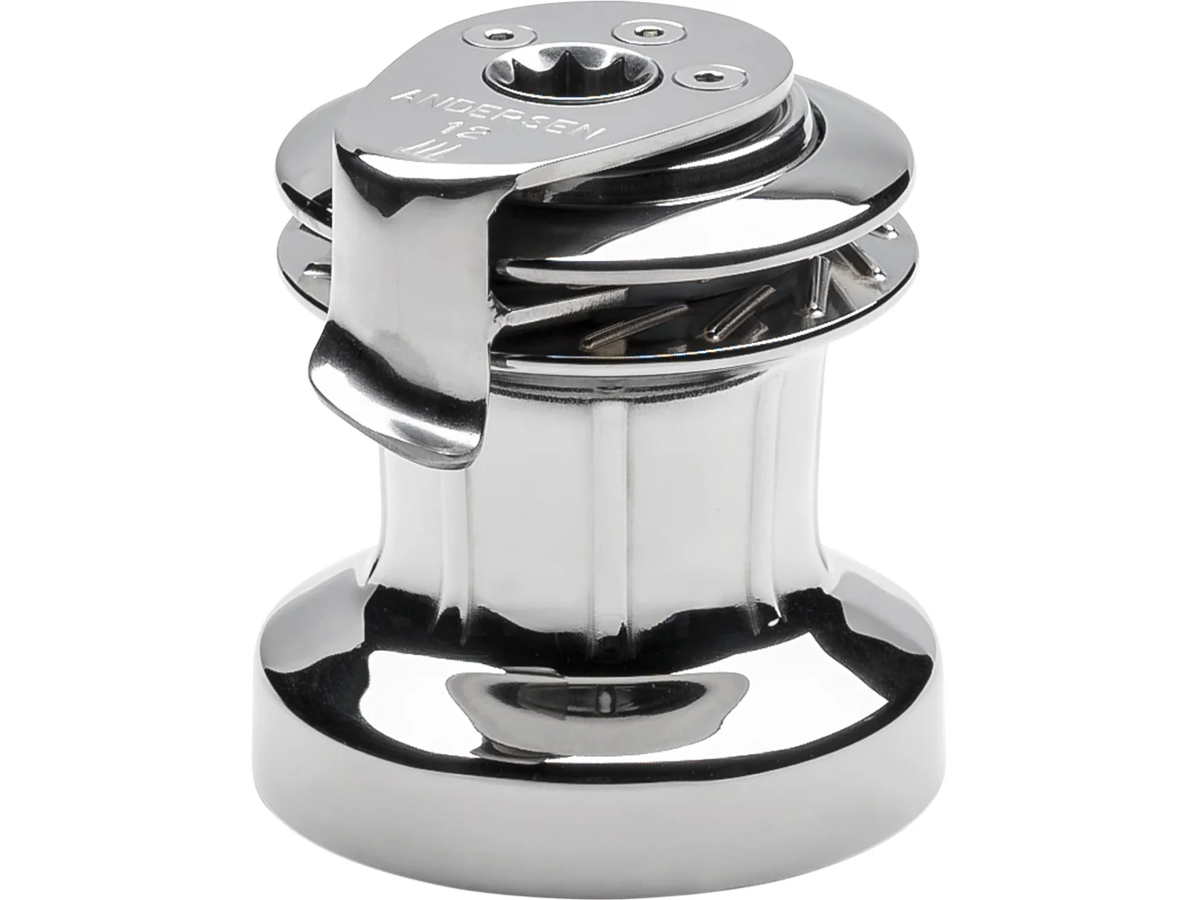 ANDERSEN 12 ST FS Self-Tailing Manual Single Speed Winch - Full Stainless