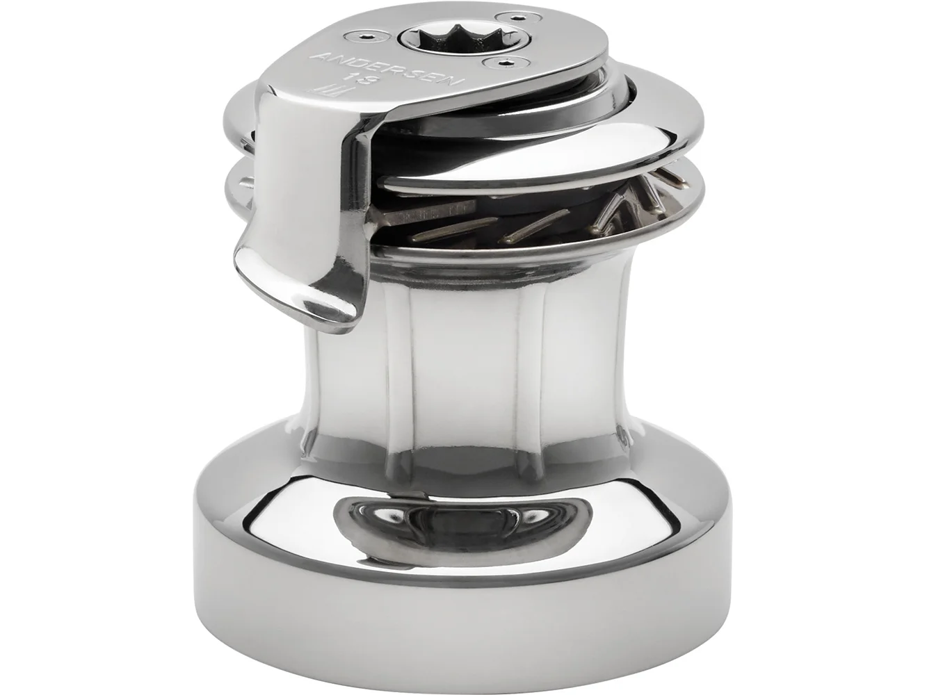 ANDERSEN 18 ST FS Self-Tailing Manual Single Speed Winch - Full Stainless