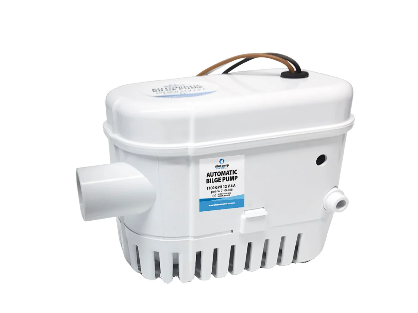 Albin Group Automatic Bilge Pump 1100 GPH - 12V