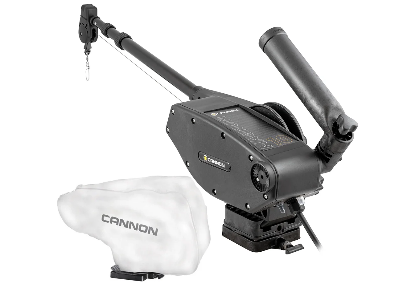 Cannon Magnum 10 Electric Downrigger w/White Cover
