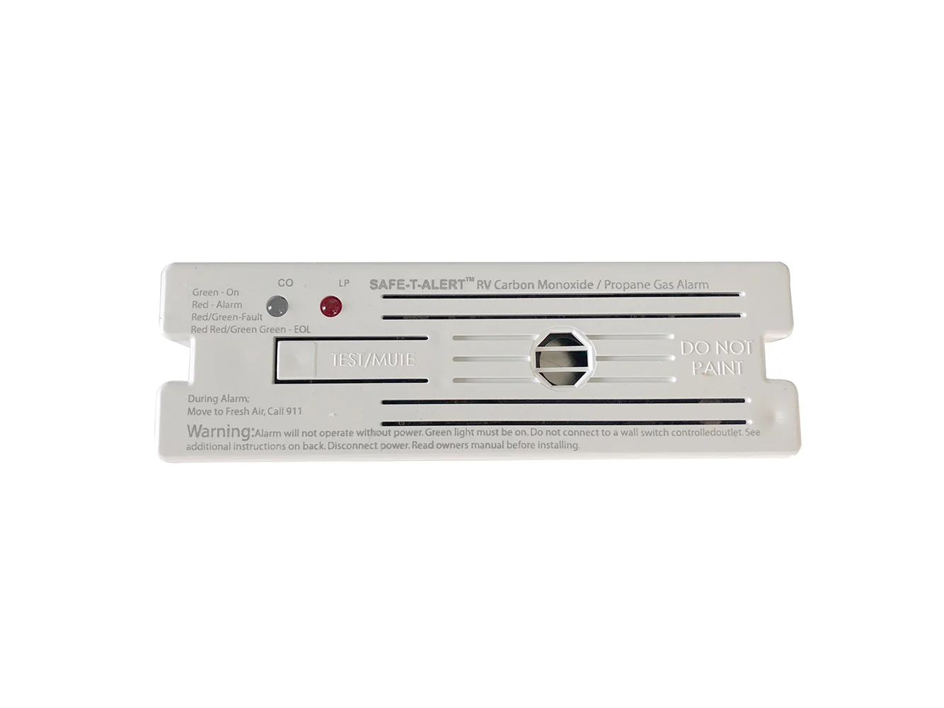 Safe-T-Alert Combo Carbon Monoxide Propane Alarm Surface Mount - White