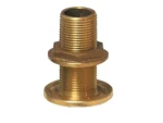 GROCO 1" NPS NPT Combo Bronze Thru-Hull Fitting w/Nut