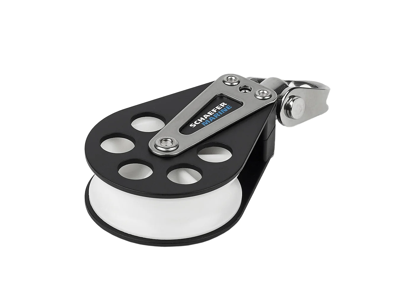 Schaefer Single Aluminum Block - 60mm Sheave