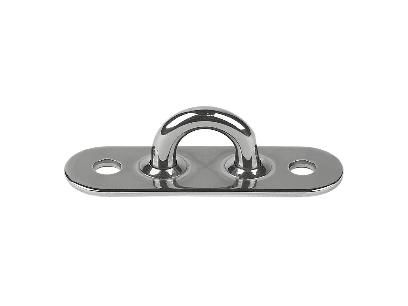 Schaefer Stainless Steel Welded Pad Eye - 2"L x 5/8"W