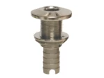 GROCO Stainless Steel Hose Barb Thru-Hull Fitting - 1-1/8"