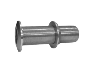 GROCO 2" Stainless Steel Extra Long Thru-Hull Fitting w/Nut