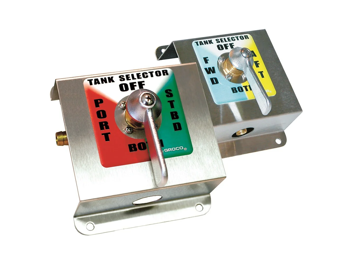 GROCO 1/2" 4-Way Tank Selector Kit