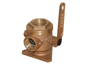 GROCO 1-1/4" Safety Seacock w/1" Side Port