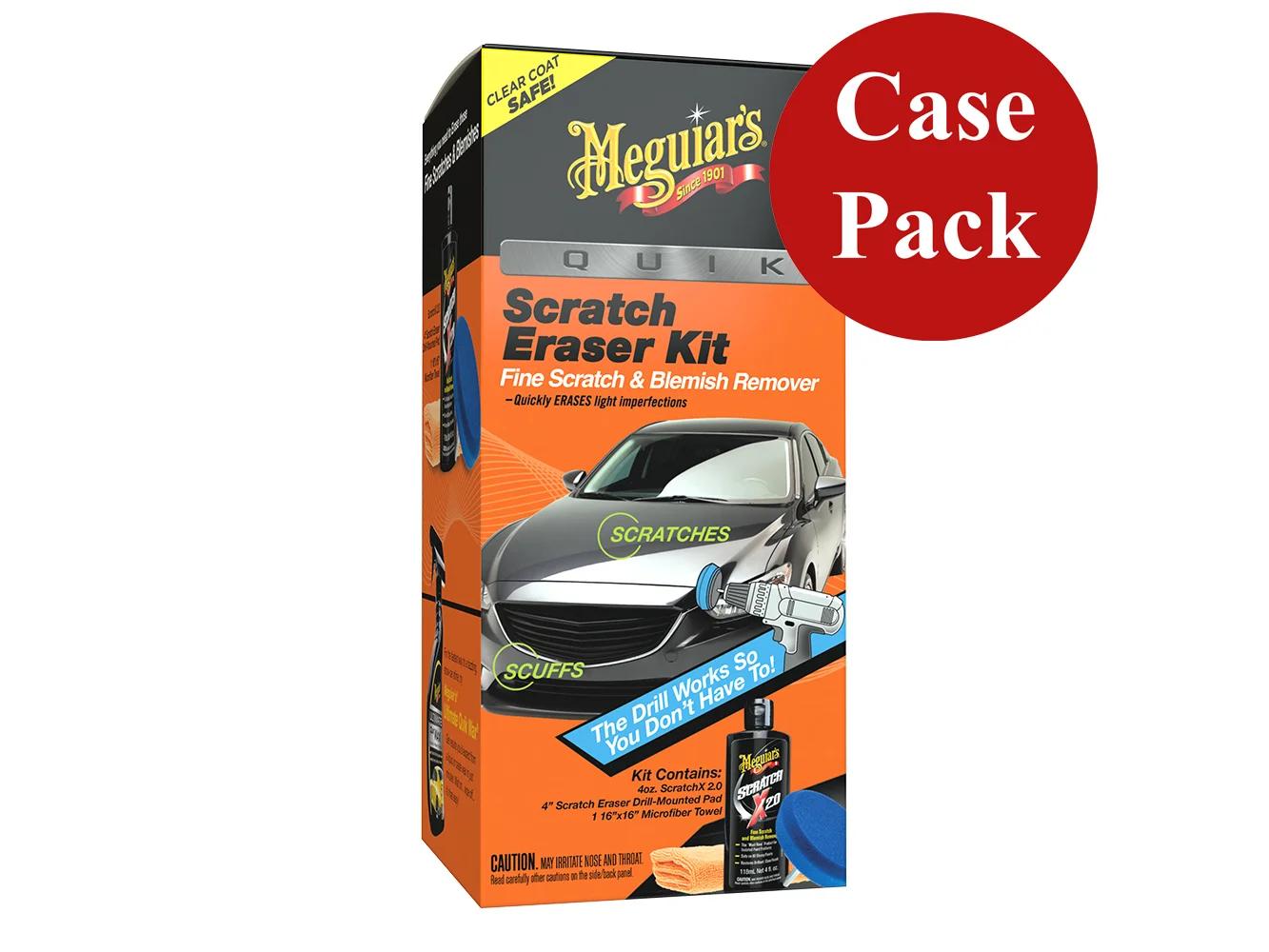 Meguiar's Quik Scratch Eraser Kit *Case of 4*