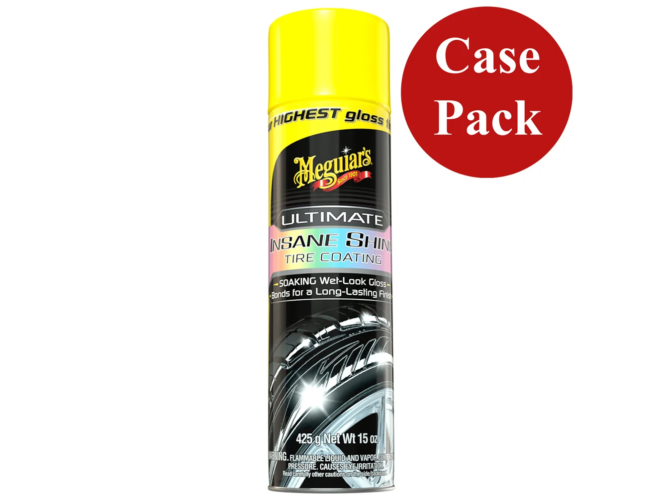 Meguiar's Ultimate Insane Shine™ Tire Coating - 15oz. *Case of 6*