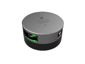 Lopolight Series 201-003 - Starboard & Port Sidelight - 2NM - Horizontal Mount - Green/Red - Silver Housing