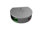 Lopolght Series 201-004 - Starboard & Port Sidelight - 2NM - Vertical Mount - Green/Red - Silver Housing