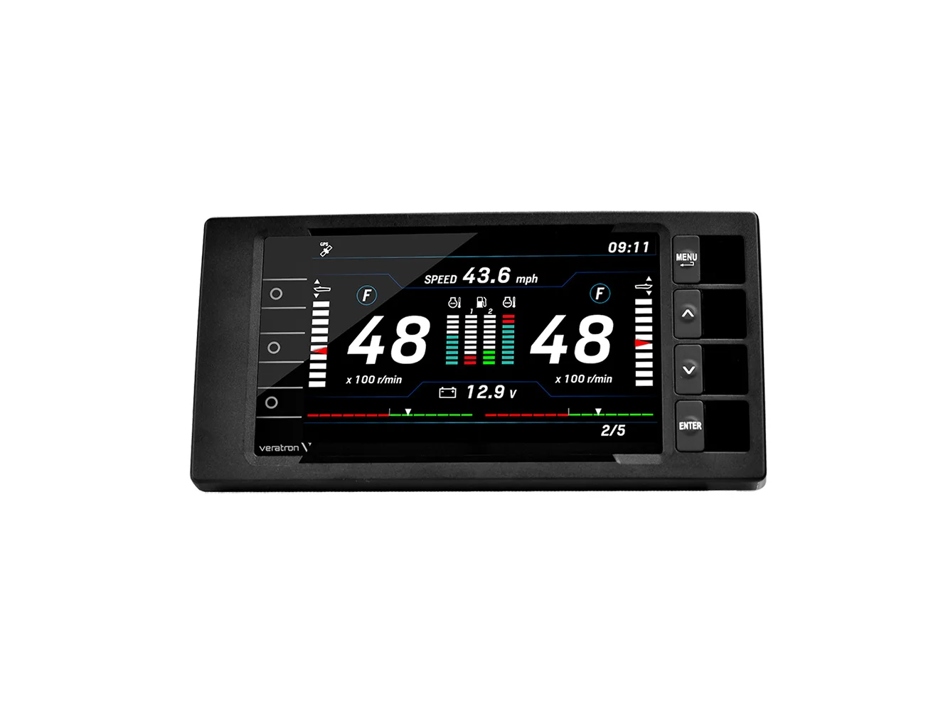 Veratron OceanLink® 7" NMEA 2000® Certified TFT Gateway - Black
