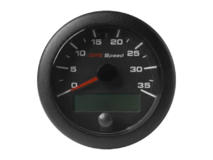 Veratron 3-3/8" (85mm) OceanLink&reg; GPS Speedometer - Black Dial & Bezel (0-35 K/MPH/KMH)