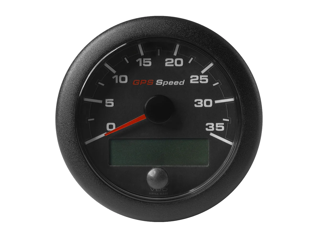 Veratron 3-3/8" (85mm) OceanLink® GPS Speedometer - Black Dial & Bezel (0-35 K/MPH/KMH)