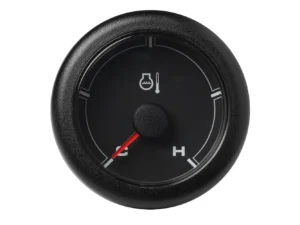 Veratron 52MM (2-1/16") OceanLink Coolant Temperature Gauge (250&deg;F) - Black Dial & Bezel