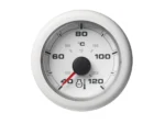 Veratron 52MM (2-1/16") OceanLink Coolant Temperature Gauge - 120°C/250°F - White Dial & Bezel
