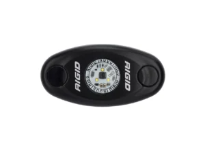 RIGID Industries A-Series Black High Power LED Light Single - Cool White