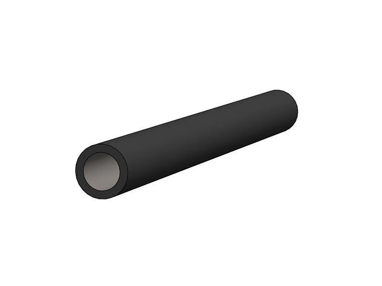 TACO 1/2" Tube Style Flexible Vinyl Insert - 50' - Black