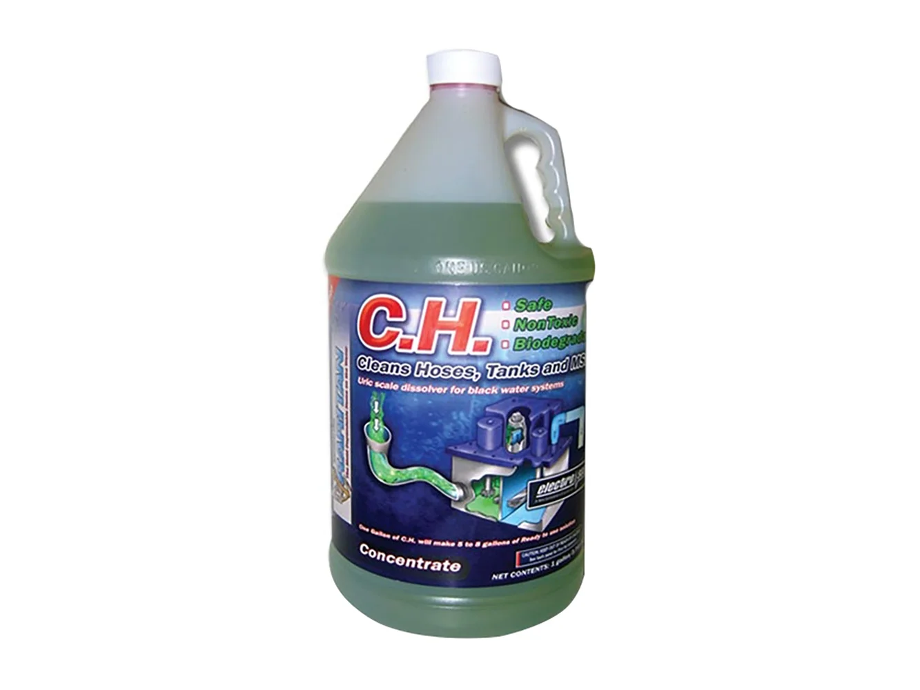 Raritan C.H. Cleans Hoses f/Tanks & MSD - 1 Gallon