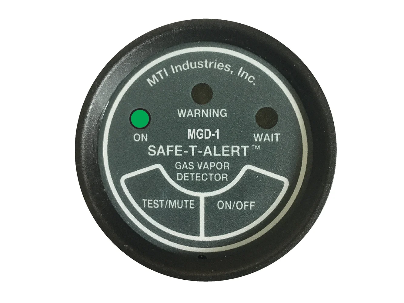 Safe-T-Alert Gas Vapor Alarm UL 2" Instrument Case - Black