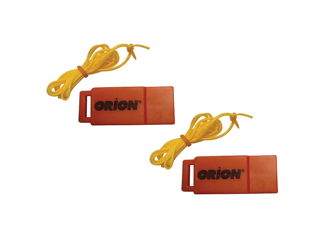 Orion Safety Whistle w/Lanyards - 2-Pack