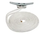 Sea-Dog Double Braided Nylon Dock Line - 3/8" x 20' - White