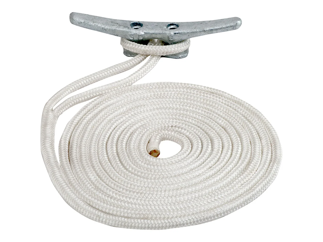 Sea-Dog Double Braided Nylon Dock Line - 3/8" x 20' - White