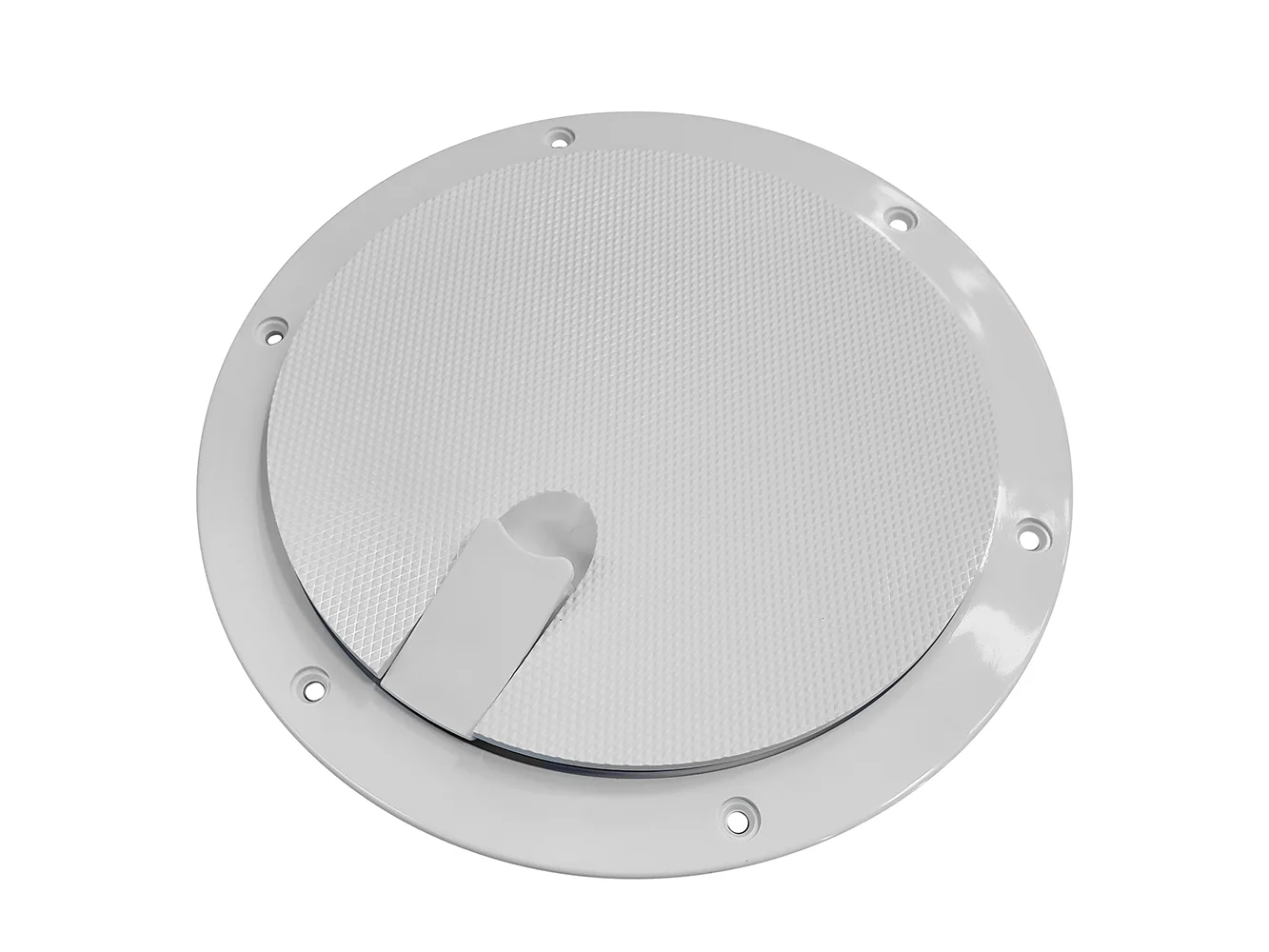 Sea-Dog Pop-Out Textured Deck Plate - White - 6"