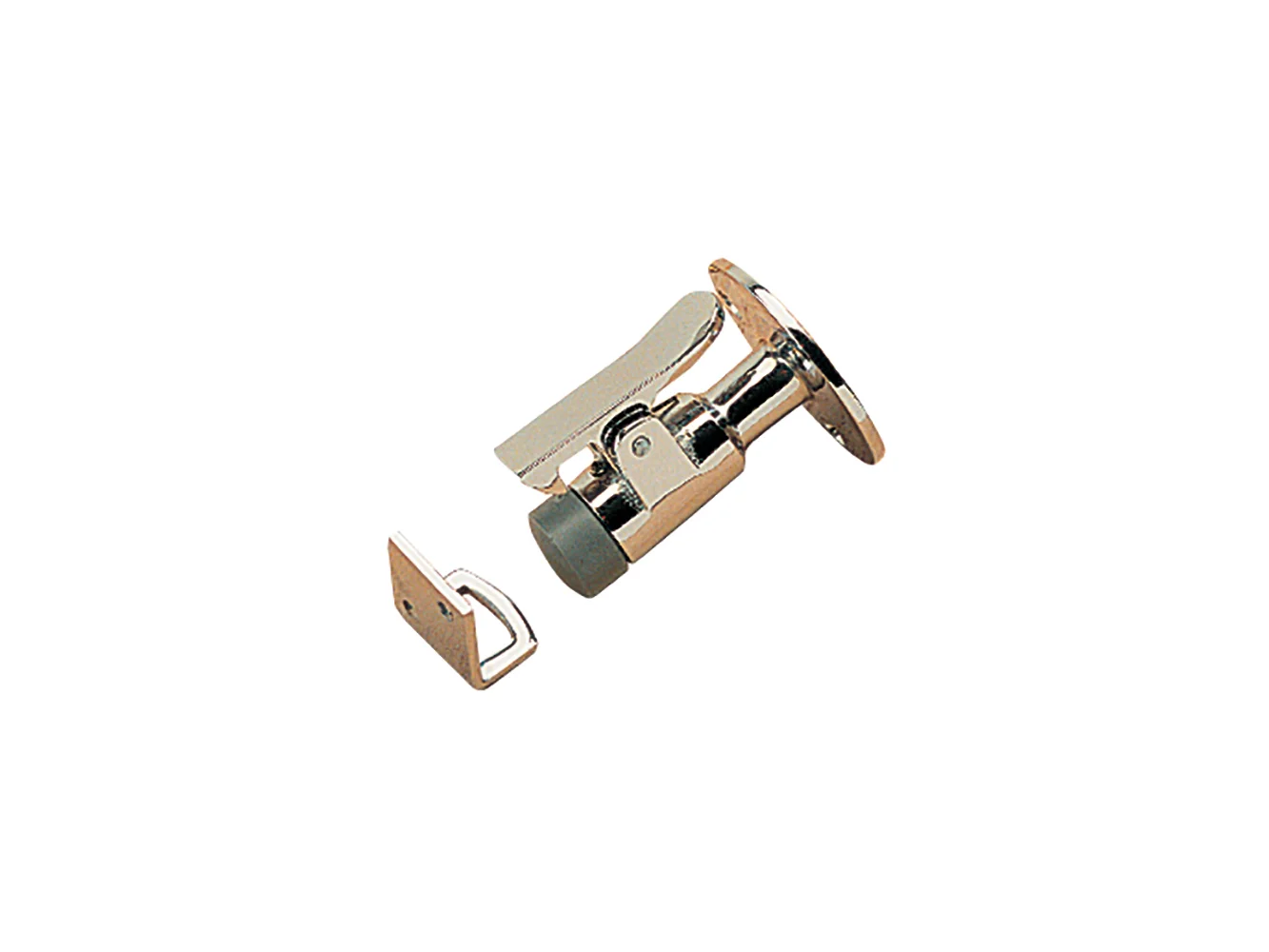 Sea-Dog Door Stop & Catch - Chrome - 2"