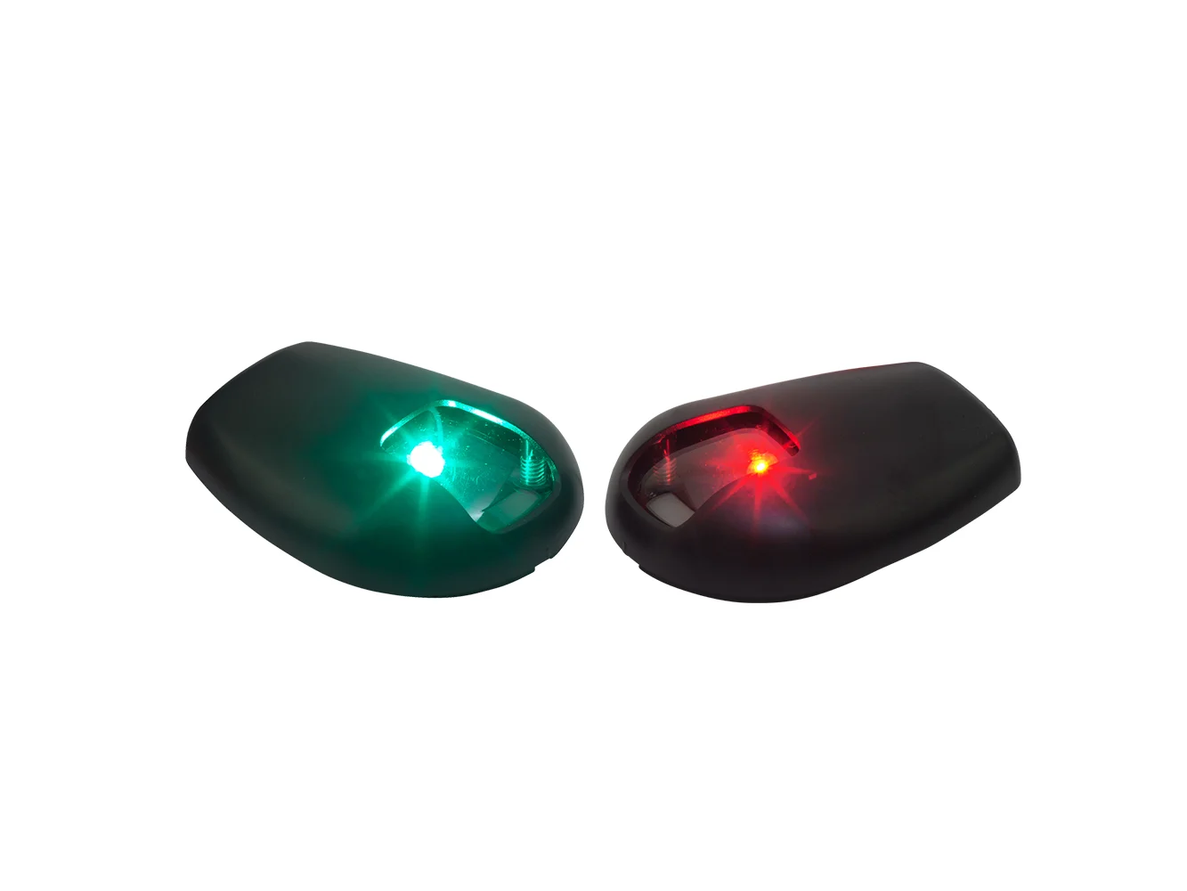 Sea-Dog Black Side Mount LED Navigation Lights - 1 NM - Port & Starboard