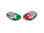 Sea-Dog Stainless Steel Side Mount LED Navigation Lights - 2 NM - Port & Starboard