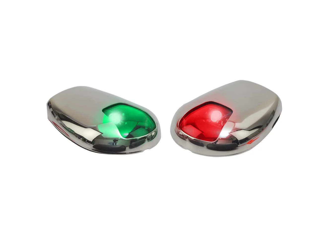 Sea-Dog Stainless Steel Side Mount LED Navigation Lights - 2 NM - Port & Starboard